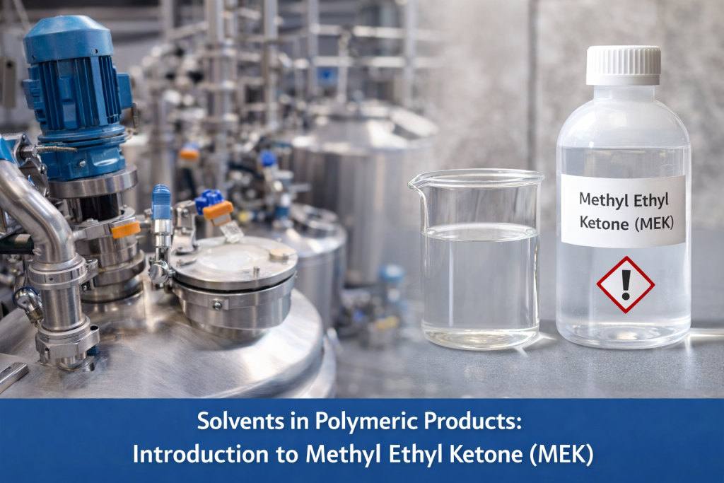Solvents in Polymeric Products: Introduction to Methyl Ethyl Ketone (MEK) 8 Solvents in Polymeric Products: Methyl Ethyl Ketone (MEK) in polymer processing