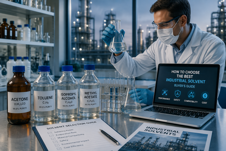 Best Industrial Solvent: Manufacturing Buyer’s Guide