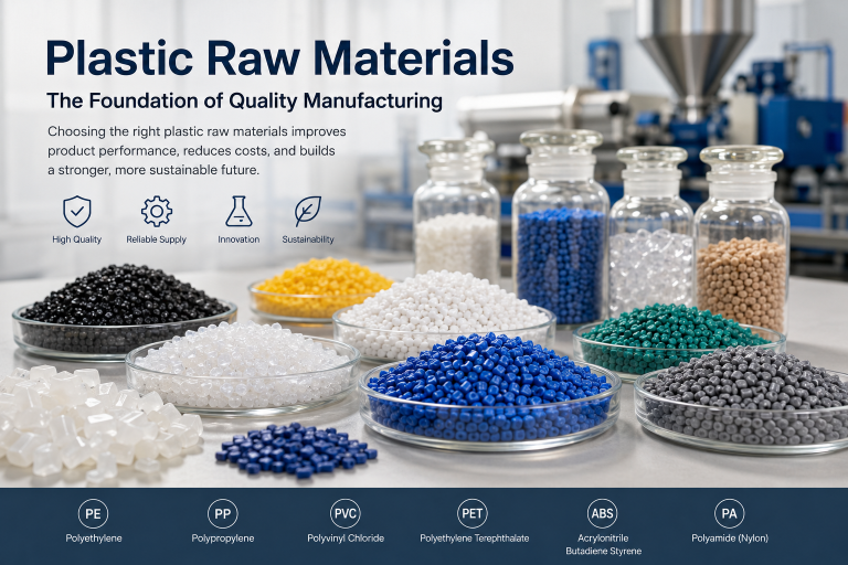 Plastic Raw Materials: How to Choose the Right Type