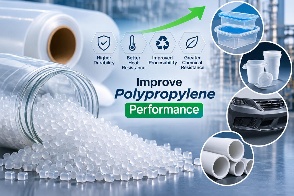 Polypropylene performance testing and industrial plastic components