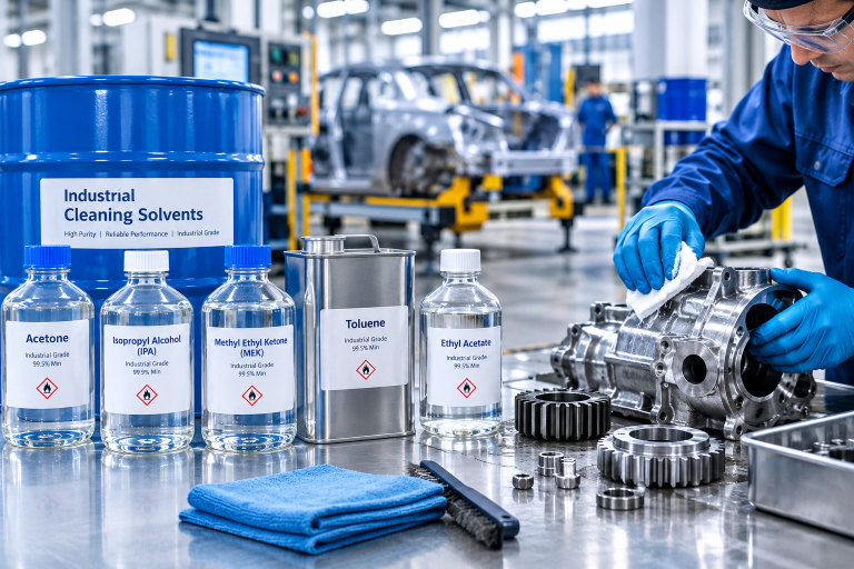 Industrial Cleaning Solvents: Uses & Selection