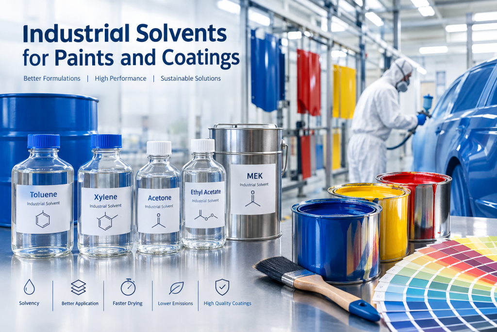 Industrial Solvents for Paints and Coatings